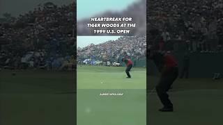 One of the few times Tiger Woods experienced heart break golf [upl. by Aikemit]