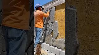 Stone chips fix in the wall shots greensreen viralvideo [upl. by Keppel]