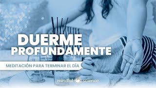 🎧Mindfulness Técnica de RELAJACIÓN para DORMIR profundamente Mindful Science [upl. by Mignon]