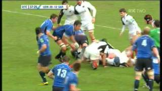 Heineken Cup 2011 Leinster v Saracens [upl. by Shenan]