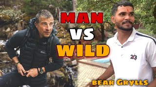 Man vs wild in hindi with bear Grylls hindi with Shivam yadav vlogs 🥰 [upl. by Asirak]