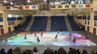 Mechanicsburg Winterguard 32622 Prelims [upl. by Etteyafal]