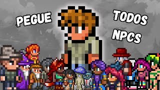 COMO pegar TODOS NPCs do TERRARIA [upl. by Tewell]