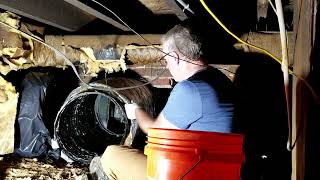 EP157 Removing Old AC Ducts From the Victorian House [upl. by Witcher]