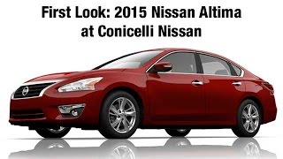 2015 Nissan Altima walkaround wwwconicellinissancom [upl. by Gollin47]