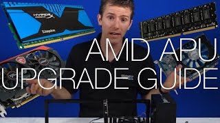 Whats the Best AMD APU Upgrade Faster RAM Dual Graphics or Gaming GPU [upl. by Estell]