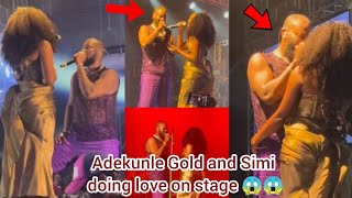 Romantic Moment AG Baby brings His wife out to His quotAn Intimate Nightquot Performance in Palms Lagos [upl. by Dnartreb]