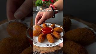 Leftover rice cutlet Tere bina nah guzara song by Josh brar mrck spicychutney vegstew ytshorts [upl. by Ytte587]