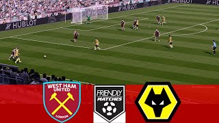 Wolves vs West Ham  Friendly Match 2024 ⚽ Full Match Highlights En Vivo Resumen⚽ [upl. by Marbut]