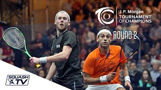 Squash Tournament of Champions 2018  Mens Rd 2 Roundup Pt2 [upl. by Caspar612]