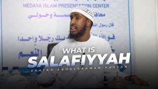 SPECIAL RELEASE What is Salafiyyah  Shaykh AbdulRahman Hassan [upl. by Belanger445]