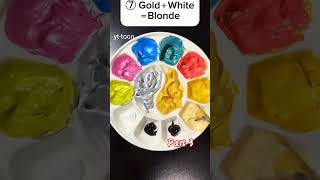 Satisfying color mixing🎨🤩part 3shortsviralsatisfyingasmrtrendingyoutubeshortsyttooncolors [upl. by Ahsercel]