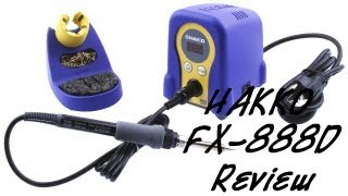 Hakko FX888D Soldering Station Review [upl. by Gilbertine269]