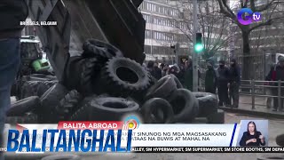 Mga gulong itinambak at sinunog ng mga magsasakang nagprotesta laban sa mataas na buwis  BT [upl. by Ettelrats]