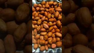 Salted china badam bhaja recipeshorts recipe cooking viral trending subscribe [upl. by Elleuqram]