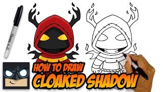 HOW TO DRAW FORTNITE  CLOAKED SHADOW  STEP BY STEP [upl. by Scriven]