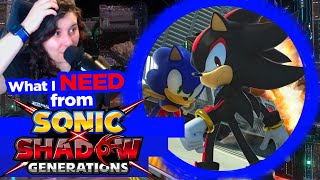 Sonic X Shadow Generations Trailer Analysis amp Discussion [upl. by Cassilda]