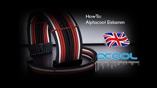 How To Alphacool Eiskamm cable comb aluminium [upl. by Virge281]