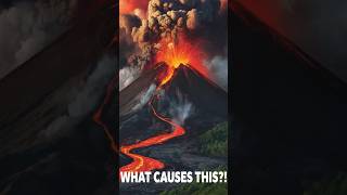 Why Volcanoes Eruptand the science behind it 🔥 ytshorts short viralshorts realfacts [upl. by Ensoll]