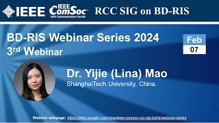 BDRIS SIG Talk 3  Dr Yijie Lina Mao [upl. by Martyn]