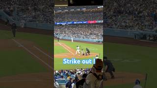 Strike out Ohtani shoheiohtani baseball mlb dodgers [upl. by Atiugram]