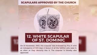 THE SCAPULARS APPROVED BY THE CATHOLIC CHURCH [upl. by Smaoht]