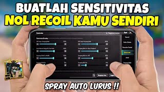 CARA MEMBUAT SENSITIVITAS SENDIRI  CARA SETTING SENSITIVITAS PUBG MOBILE TERBAIK GYRO DAN NO GYRO [upl. by Lon]