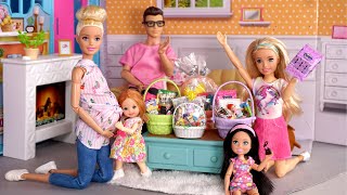 Barbie amp Ken Doll Family Holiday Morning Routine [upl. by Joete754]