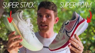 Asics Nimbus 25 vs Nike Vomero 17 Super Stack vs Super Foam [upl. by Huey]