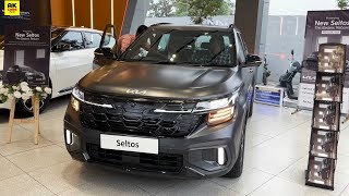 All New Kia Seltos X Line Facelift 2023  Kia Seltos Facelift 2023  Kia Seltos X Line Top Model [upl. by Kelson262]