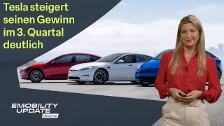 Tesla steigert im Q32024 seinen Umsatz und Gewinn deutlich – eMobility Update [upl. by Aisat]