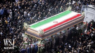 Hundreds of Thousands Gather as Iran Buries Late President Raisi  WSJ News [upl. by Sampson]