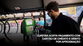 COMO PAGAR ÔNIBUS EM CURITIBA [upl. by Aoht]