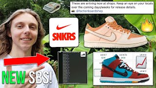 NEW SB DUNK LOW HITTING SKATESHOPS THIS WEEK Trocadéro Gardens  NAVAJO ARTS SB SPIKED IN PRICE [upl. by Berardo]