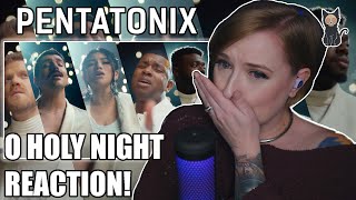 PENTATONIX  O Holy Night REACTION  THIS WAS SO EMOTIONAL [upl. by Nolana744]