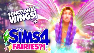 You can finally get functional FAIRIES in The Sims 4 🧚‍♀️ [upl. by Kellie]