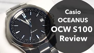 CASIO Oceanus OCW S1001AJF Review [upl. by Yrral671]