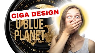 Montre Automatique CIGA Design U Blue Planet  Avis Complet  Design Unique Acier et Titane [upl. by Aneekal]