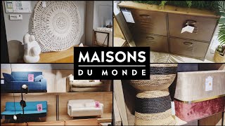 🛋️😍MEUBLES MAISONS DU MONDE JANVIER 2024 [upl. by Imrots]