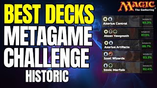 Best Decks for Historic Metagame Challenge  MTG Arena mtg [upl. by Euqinahc713]