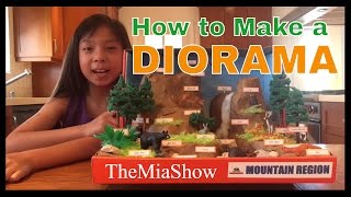 How to Make a Diorama  Awesome Tips [upl. by Siletotsira796]