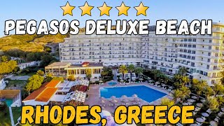 Pegasos Deluxe Beach Hotel Rhodos [upl. by Bokaj994]