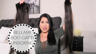 BELLAMI BOOGATTI HAIR EXTENTIONS UNBOXING [upl. by Kacy]