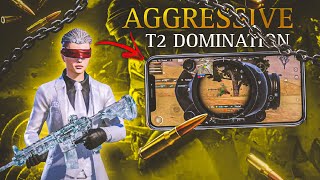 AGGRESSIVE T2 DOMINATION 🔥BGMI MONTAGE POCO X6 5G bgmimontage bgmiscrimsmontage bgmi [upl. by Annaihr]