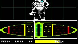 disbelief sans full fight phase 1 2 3 and 4 [upl. by Uriel263]