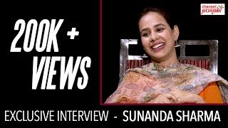 Sunanda Sharma  Exclusive Interview  Channel Punjabi [upl. by Wichern]