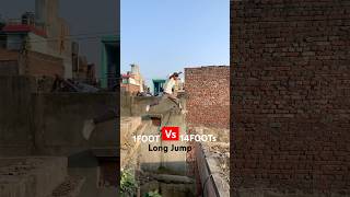 1Foot vs 16 Foots 😨 Long Jump jump parkour challenge [upl. by Ives]