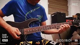 CCR  Cotton Fields  Guitar Solo Cover [upl. by Oiuqise]