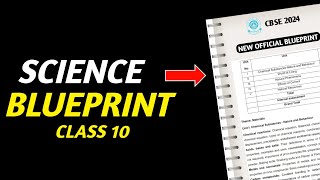 Science Blueprint LEAKED🔥2024 Class 10  Chapterwise Weightage  Board Exam 2024 [upl. by Nanette381]