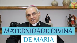 DOM HENRIQUE EXPLICA O DOGMA DA MATERNIDADE DIVINA DE MARIA [upl. by Annahsad690]